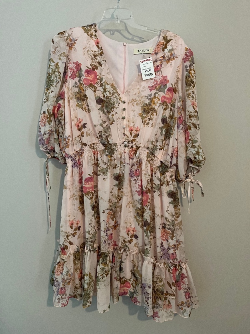 NWT Pretty in Pink Taylor Dress 20W